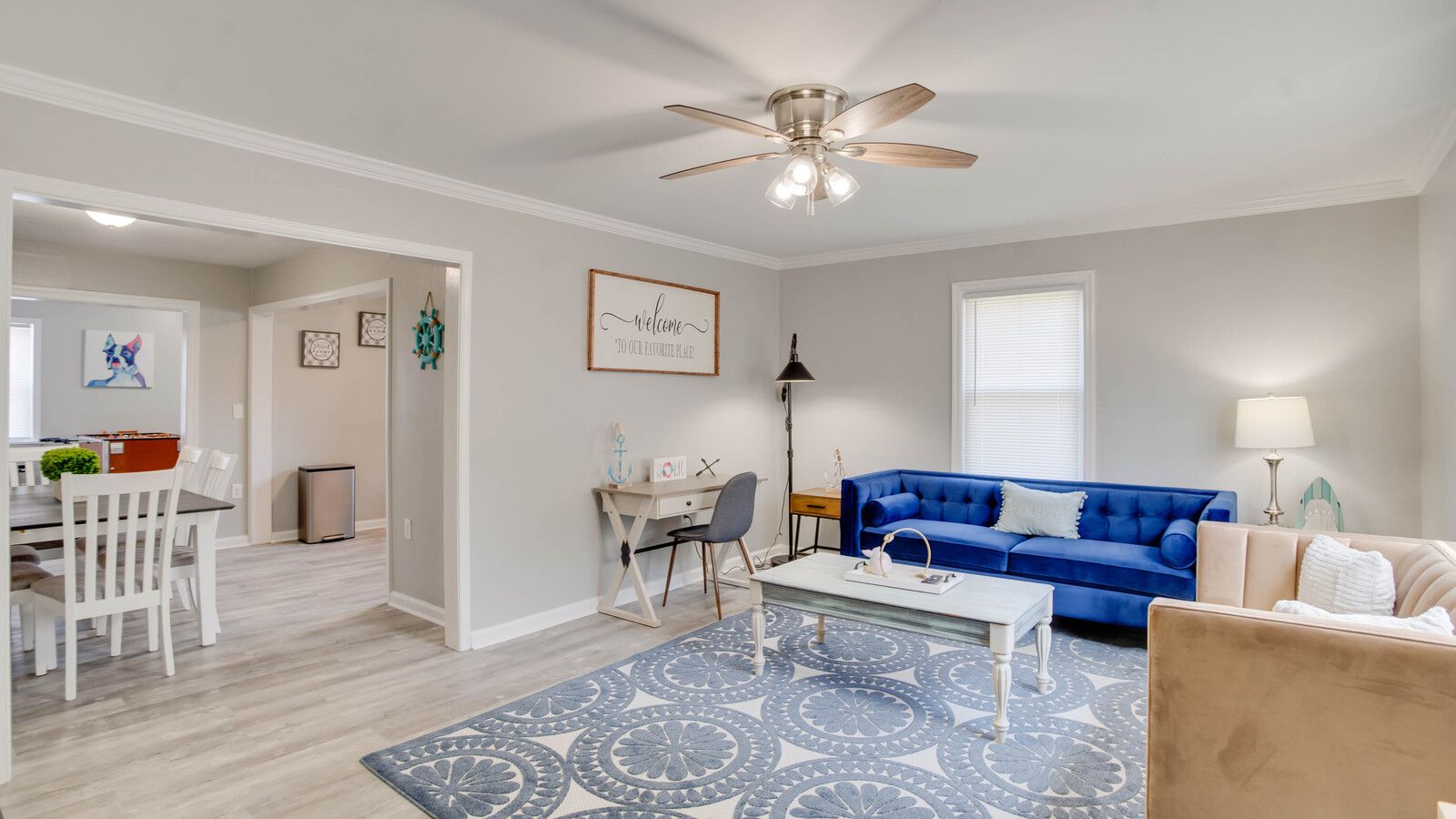 4 Bedroom, 2 Bathroom, Work & Fun